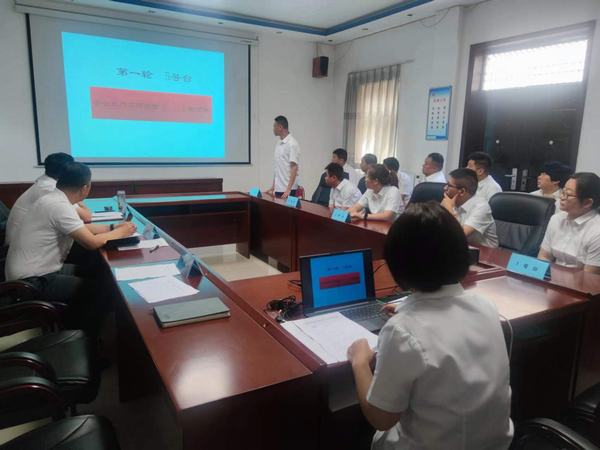 陜煤建設設備租賃中心舉辦安全生產普法知識競賽