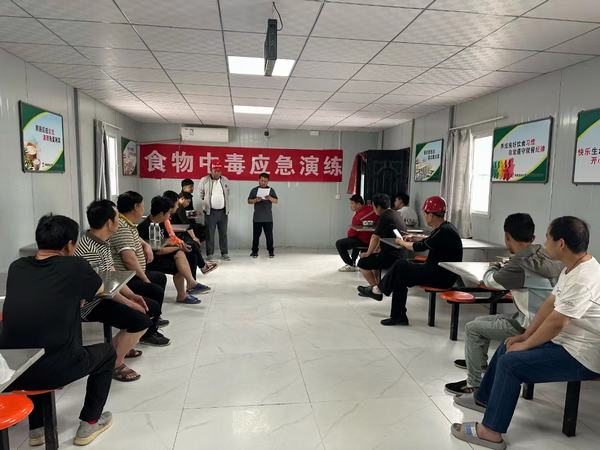 陜煤建設礦建二公司積極開展應急演練活動