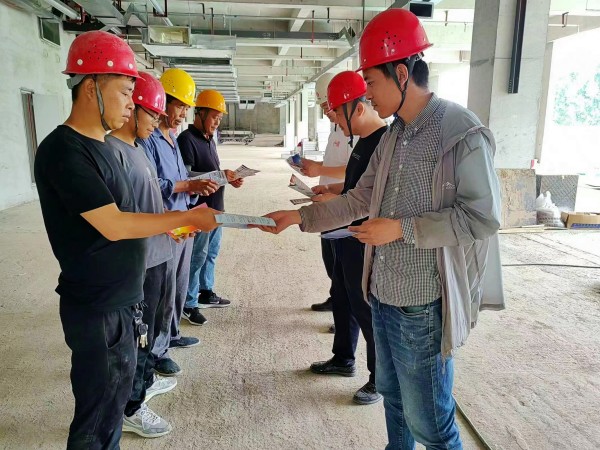 陜煤建設渭南分公司第一項目部多點發力筑牢安全根基