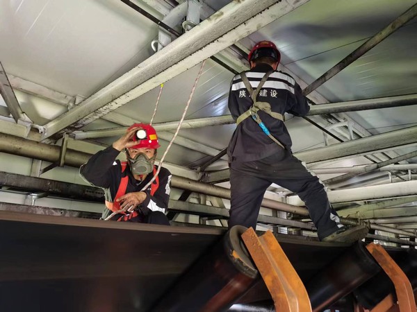 陜煤建設洗選煤運營公司檸條塔運營項目部： 斗驕陽展風采 戰崗位建新功