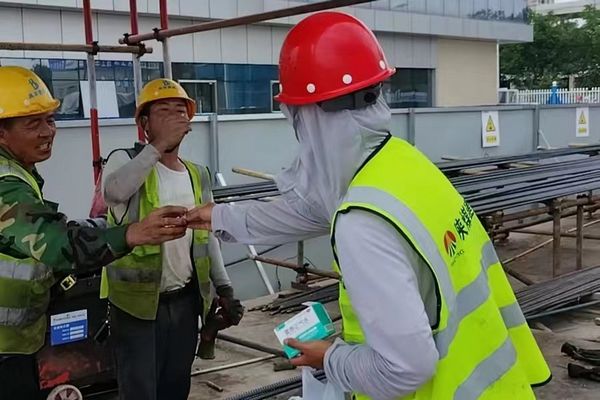 陜煤建設天工公司土建七部：戰高溫不服“暑”，保進度獻“涼”策