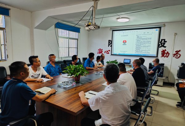 陜煤建設路橋分公司渭南項目部多“涼策”應對夏季施工