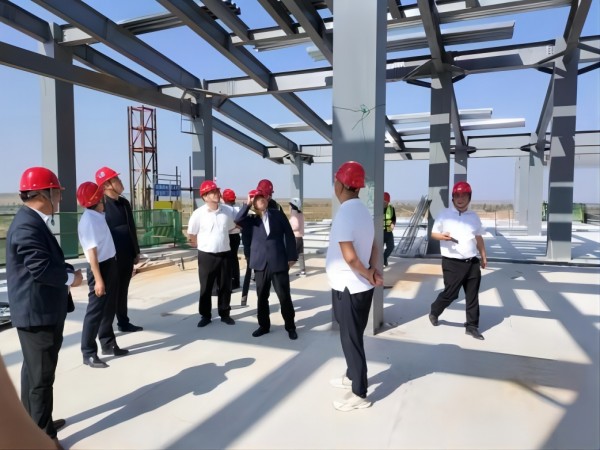 陜煤建設綠宇公司：檸條塔南翼生態(tài)產(chǎn)業(yè)園建設項目順利通過主體工程驗收