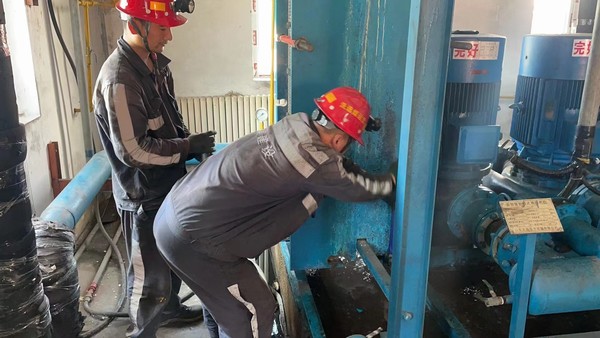 陜煤建設洗選煤運營公司檸條塔運營項目部：供熱設備檢修忙 冬季“溫暖”有保障