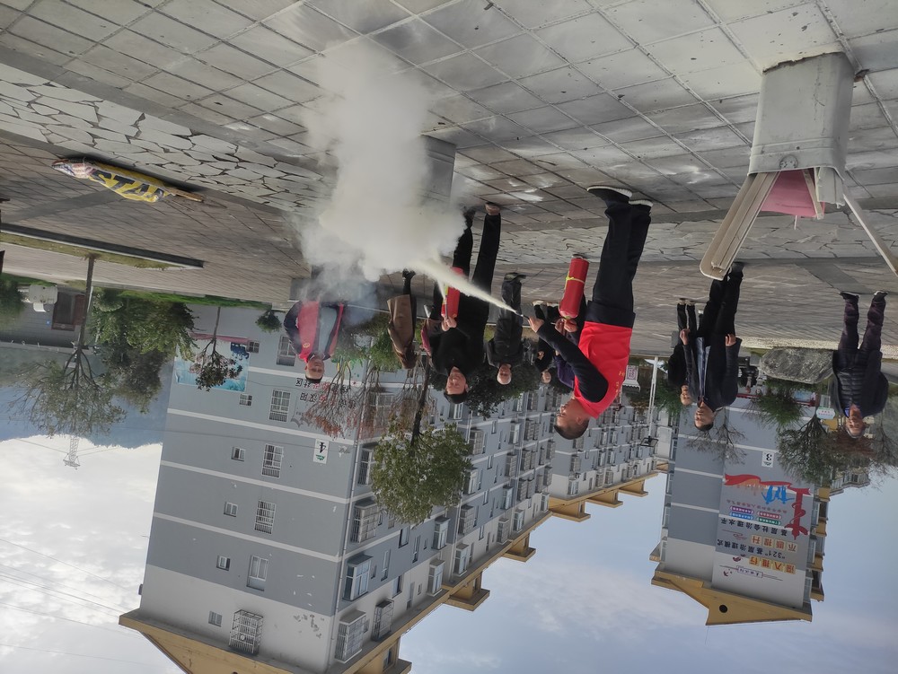 陜煤建設駐村工作隊聯(lián)合天池村“兩委”開展消防安全知識教育活動