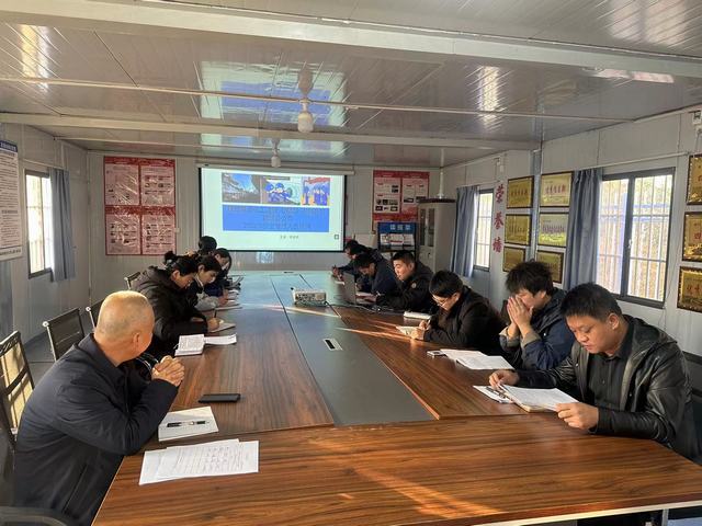 陜煤建設韓城分公司土建六項目部：精烹“套餐” 打通安全生產“最后一公里”