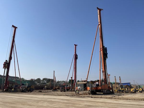 陜煤建設渭南分公司第十五項目部掀起重點建設項目冬季施工熱潮