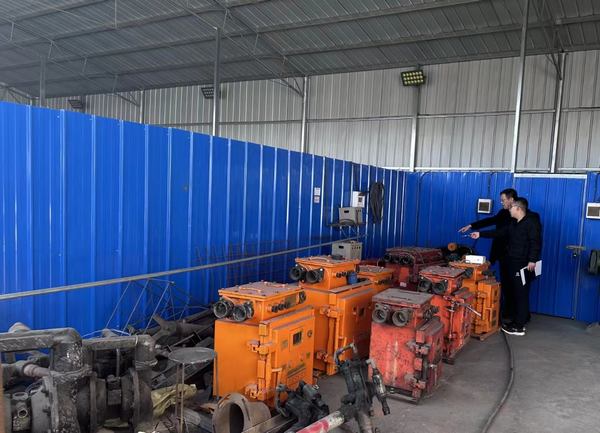 陜煤建設礦建二公司:設備物資預盤點 挖潛增效精準化