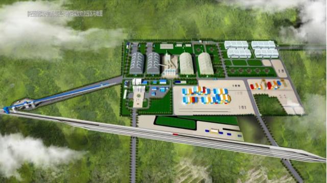 陜煤建設韓城分公司土建十六項目部承建的榆陽煤炭物流園區（大型煤炭交易中心）項目順利通過綜合竣工驗收