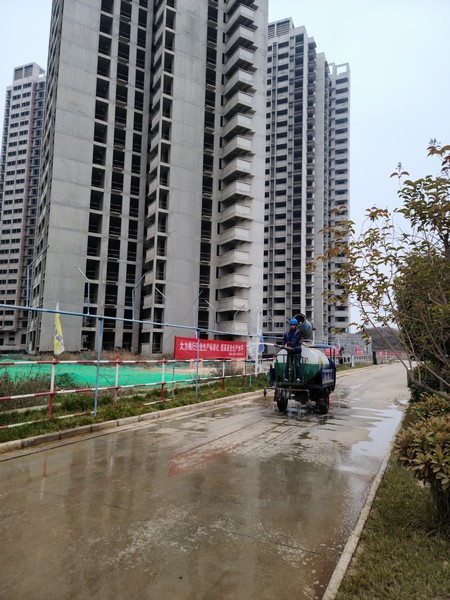 陜煤建設銅煤公司基層項目部：多舉措打好冬季揚塵治理攻堅戰