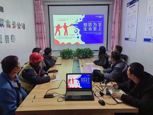 陜煤建設內蒙古分公司筑牢安全防線，團員和青年在行動