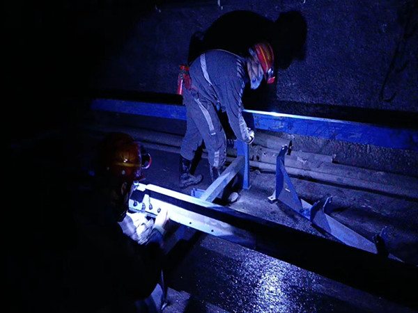 陜煤建設機安裝公司涌鑫項目部：春節不停工，全力以赴搶工期