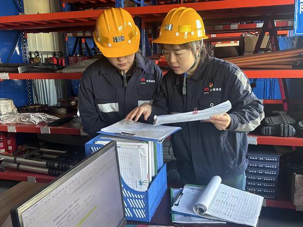 陜煤建設洗選煤運營公司神渭首端運營項目部：升級庫房標準化 做好后勤保衛兵