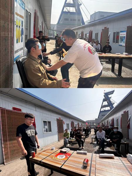 陜煤建設礦建二公司各在建項目開展“慶五一”系列活動