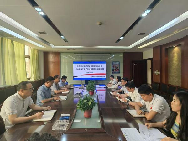 陜煤建設煤礦運營服務分公司：組織召開黨紀學習教育專題學習會議