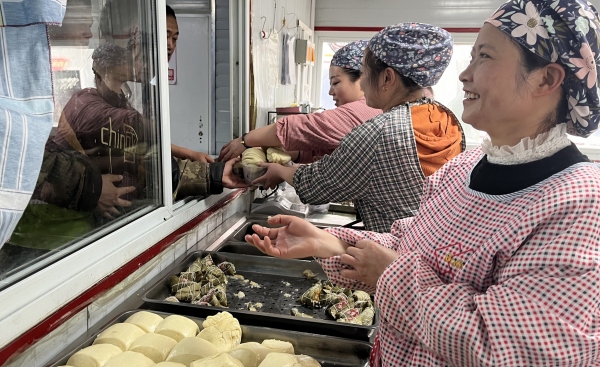 陜煤礦建三公司天山（二號井）項目部：“端午節”遇上“安全月”，“粽”享安全