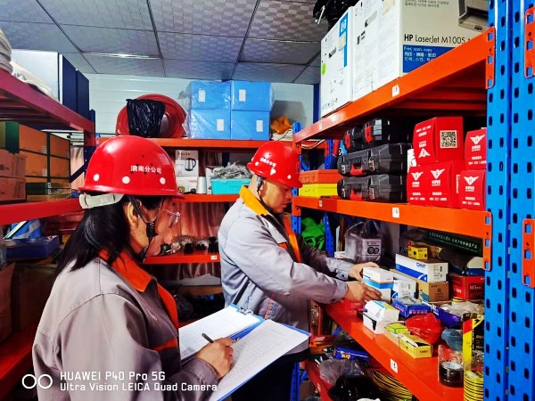 陜煤建設渭南分公司物資設備管理部奏響安全曲助推“安全生產月”持續升溫