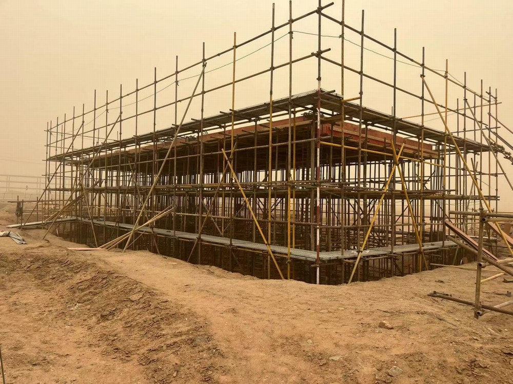 無懼高溫！奮戰當“夏” 項目建設“熱浪滾滾”