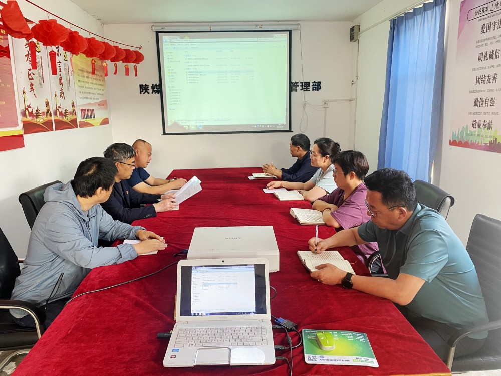 陜煤建設渭南分公司物資設備管理部為質量把好關 為安全護好航