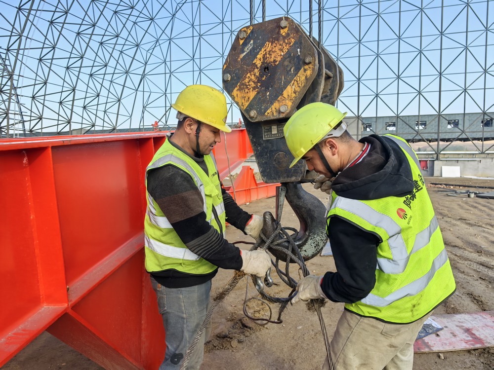 陜煤建設天工公司新疆第一項目部：酣戰十月黃金期，沖刺節點保進度