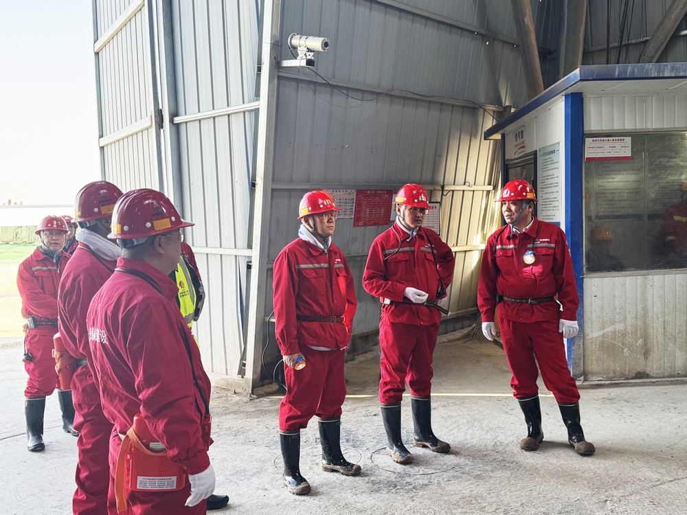 陜煤集團安全檢查組到陜煤建設礦建三公司紅柳林項目部開展一季度安全生產及消防安全大檢查