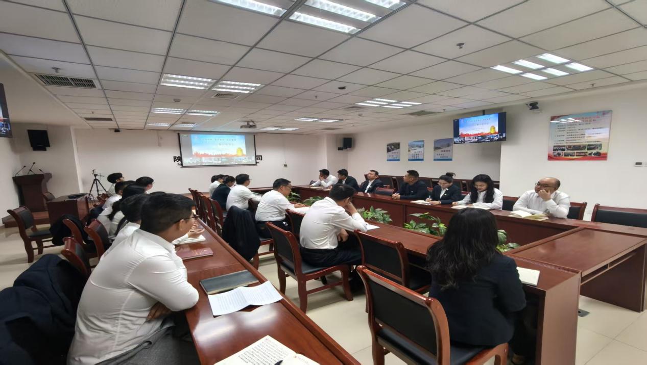 陜煤建設(shè)西北分公司：以案促行筑防線 警鐘長(zhǎng)鳴固安基