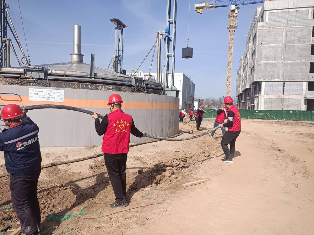 陜煤建設(shè)澄合分公司第三項目部：黨員亮身份 實干擔當暖人心