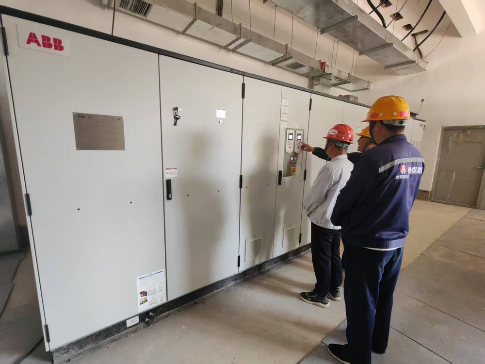 陜煤建設礦建三公司永隴公司二號副立井提升機安裝工程空載運轉圓滿成功