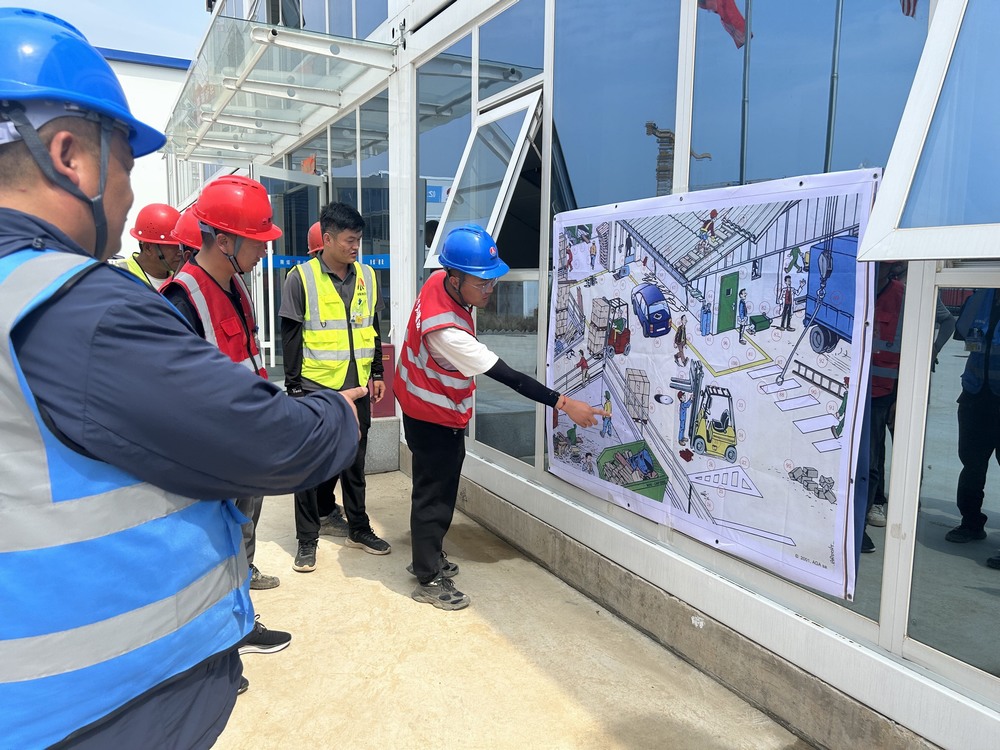 陜煤建設韓城分公司土建四項目部：安全生產全員參與 平安成果人人共享